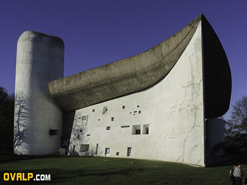 Chapelle notre dame du haut Le Corbusier
