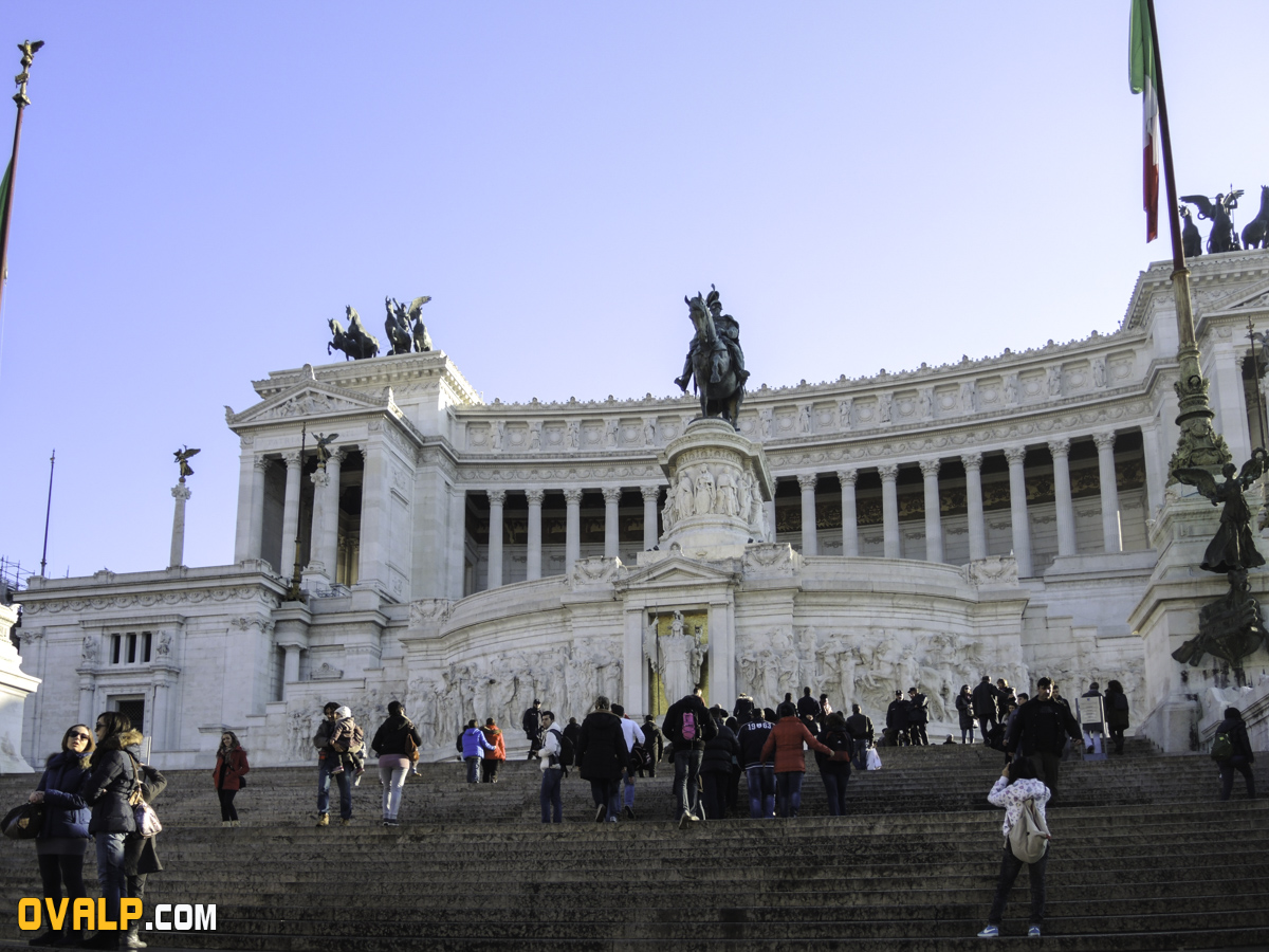 Rome monument Victor Emmanuel II Altare della Patria