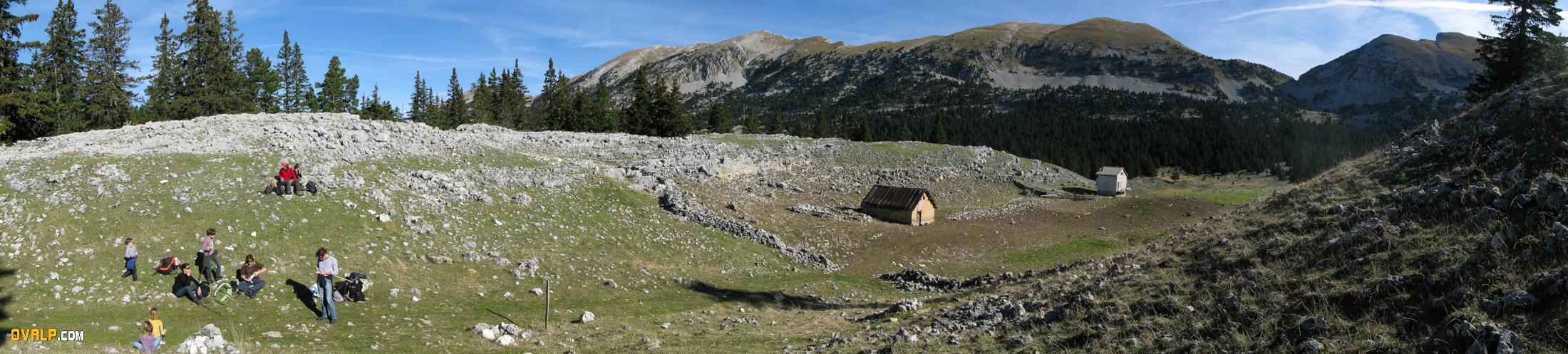 Panorama Grand Veymont Vercors