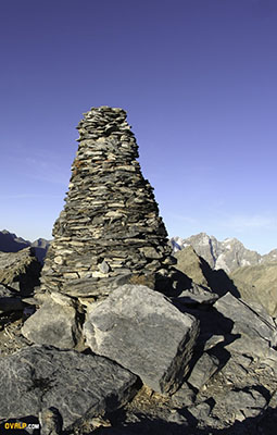 Cairn sommet La Blanche Vallouise 2953m 