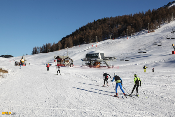 Ski de fond à Montgenèvre