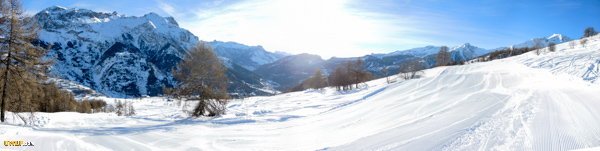 Station Ski Pelvoux Vallouise secteur Puy Aillaud