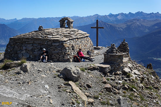 Chapelle Mont Guillaume vers Embrun