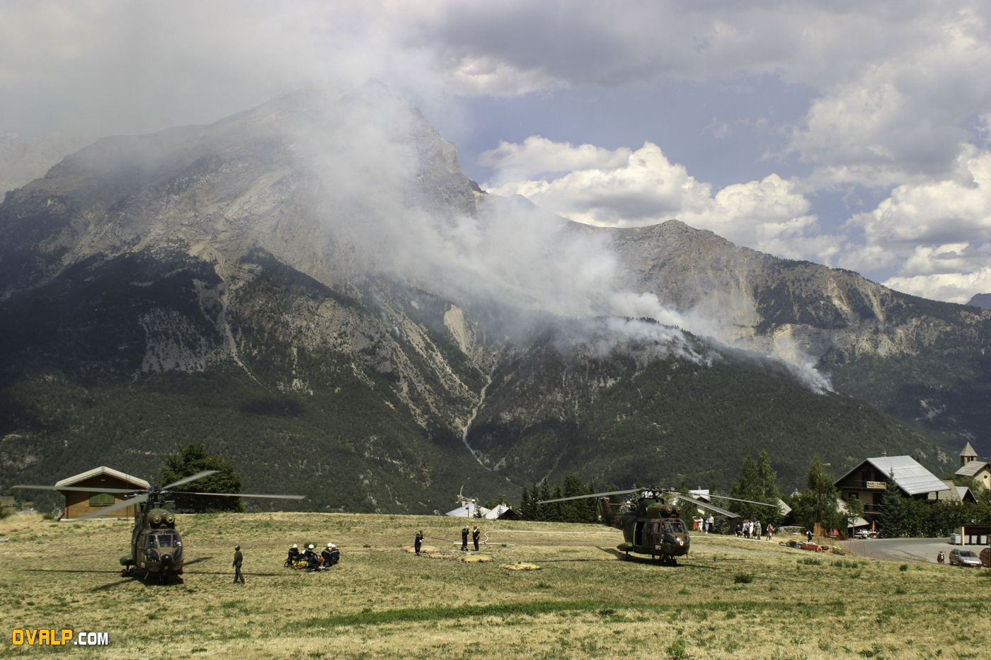 Feu Les Vigneaux 2003 Canadairs 17