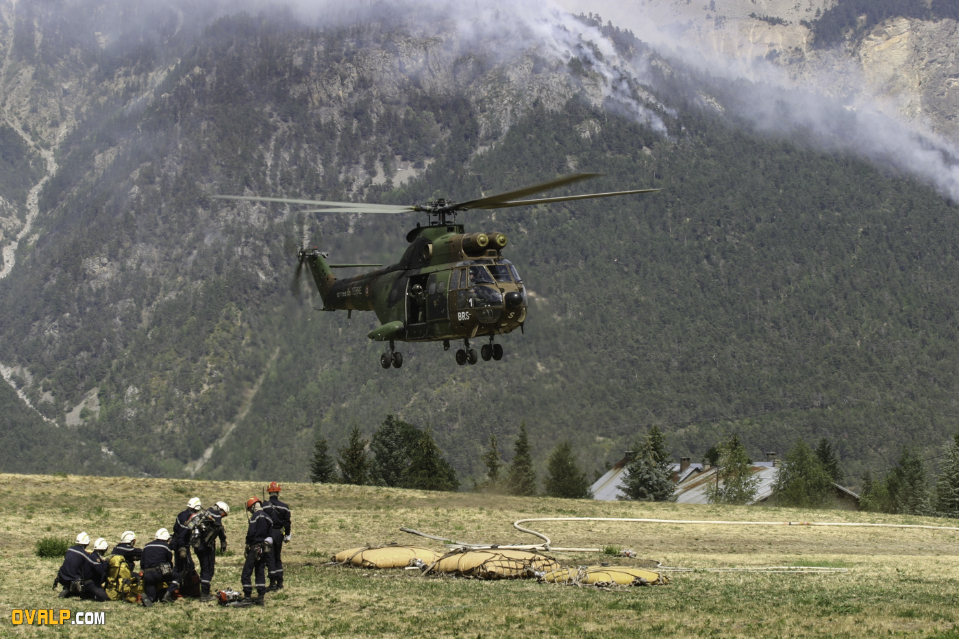 Feu Les Vigneaux 2003 Canadairs 23