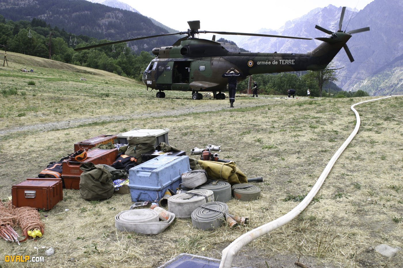 Feu Les Vigneaux 2003 Canadairs 27